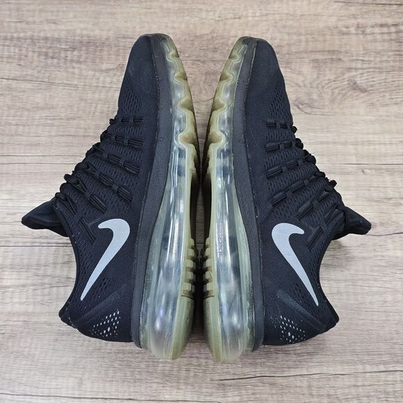 Nike Air Max 2016 Men's Size 6 Women's Size 7.5 Black Running Shoes (806771-001) - Picture 6 of 9